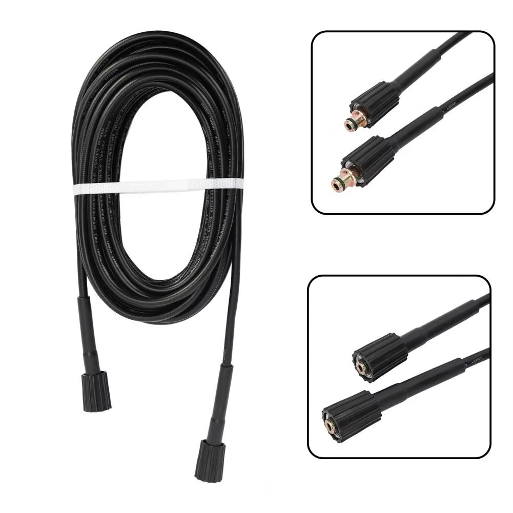 Pressure Washer Hose Leakproof High Toughness High-Abrasion Resistant Pressure Washer Extension Tube Replacement Part