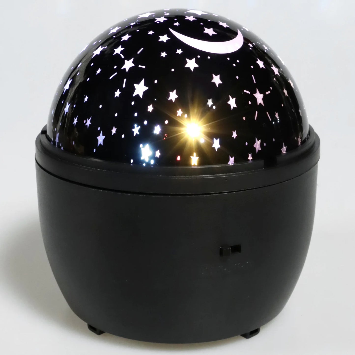 (2 Pack) Ez-Illuminations Indoor Battery Operated Multicolor LED Galaxy Table Top Projector Lamp with Timer