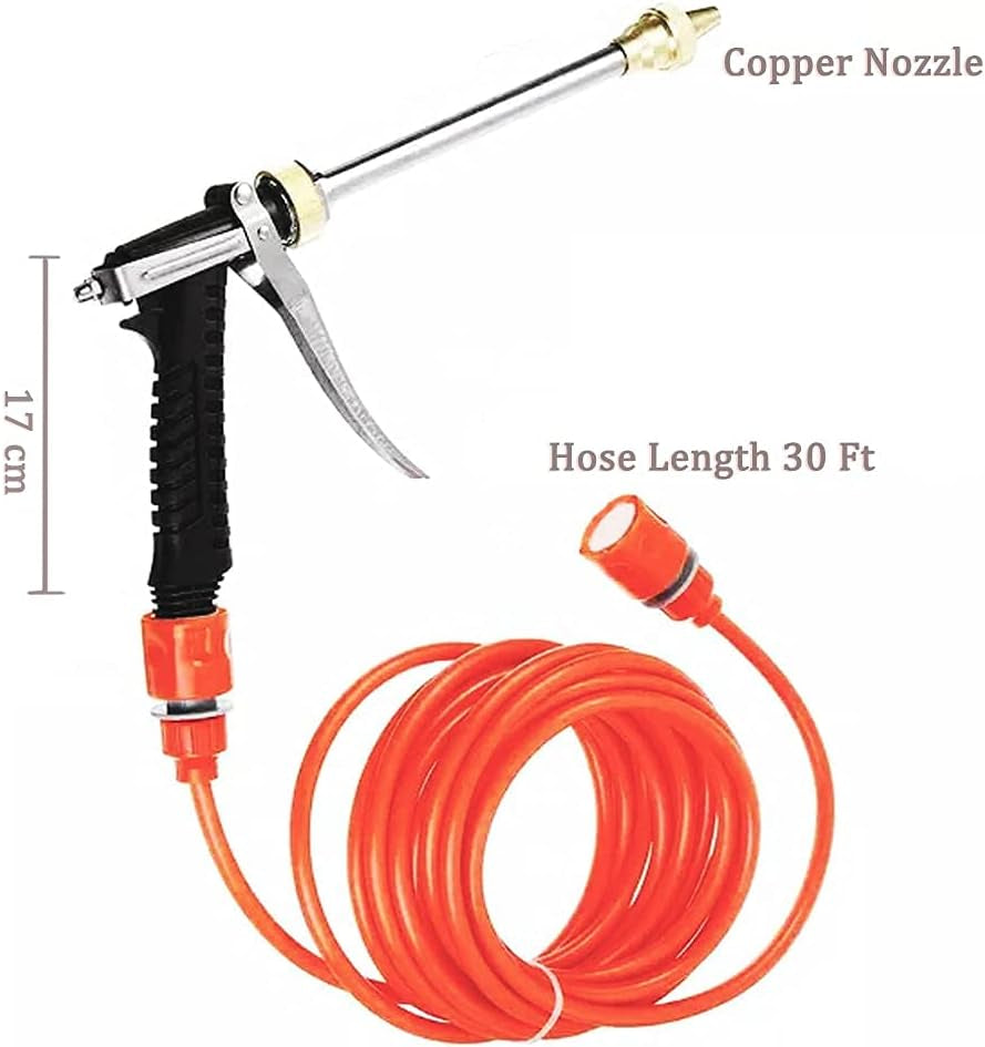 12V Car Pressure Washer, 100 PSI Portable Pressure Washer with 20Ft Washer Hose for Cars, Garden, Vehicles, Projects