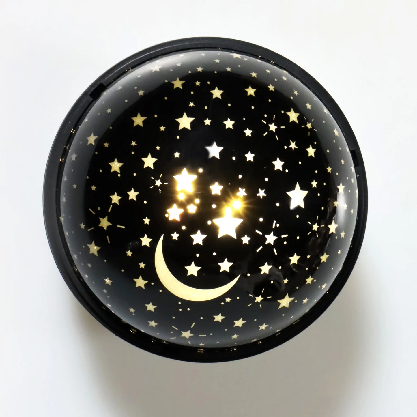 (2 Pack) Ez-Illuminations Indoor Battery Operated Multicolor LED Galaxy Table Top Projector Lamp with Timer