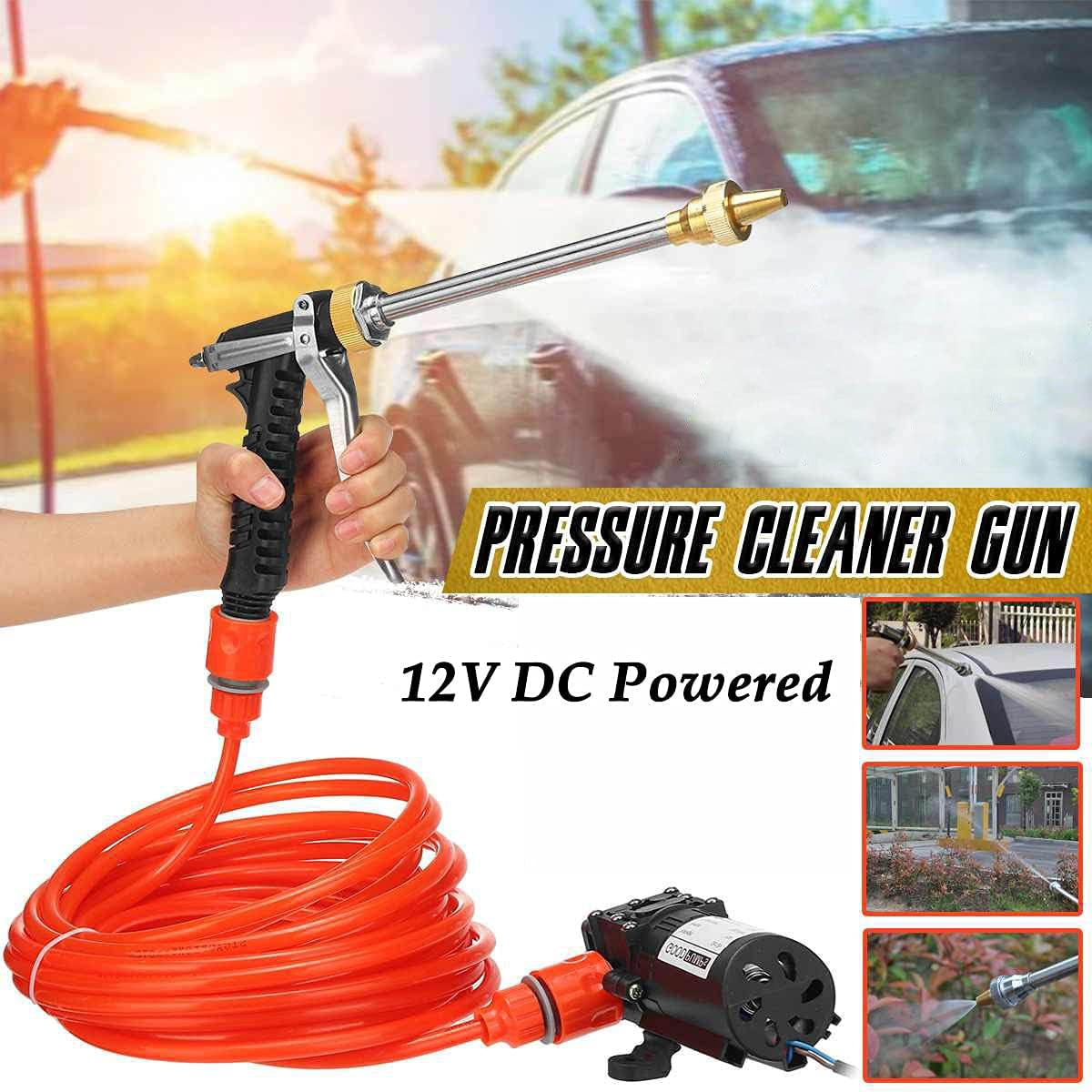 12V Car Pressure Washer, 100 PSI Portable Pressure Washer with 20Ft Washer Hose for Cars, Garden, Vehicles, Projects