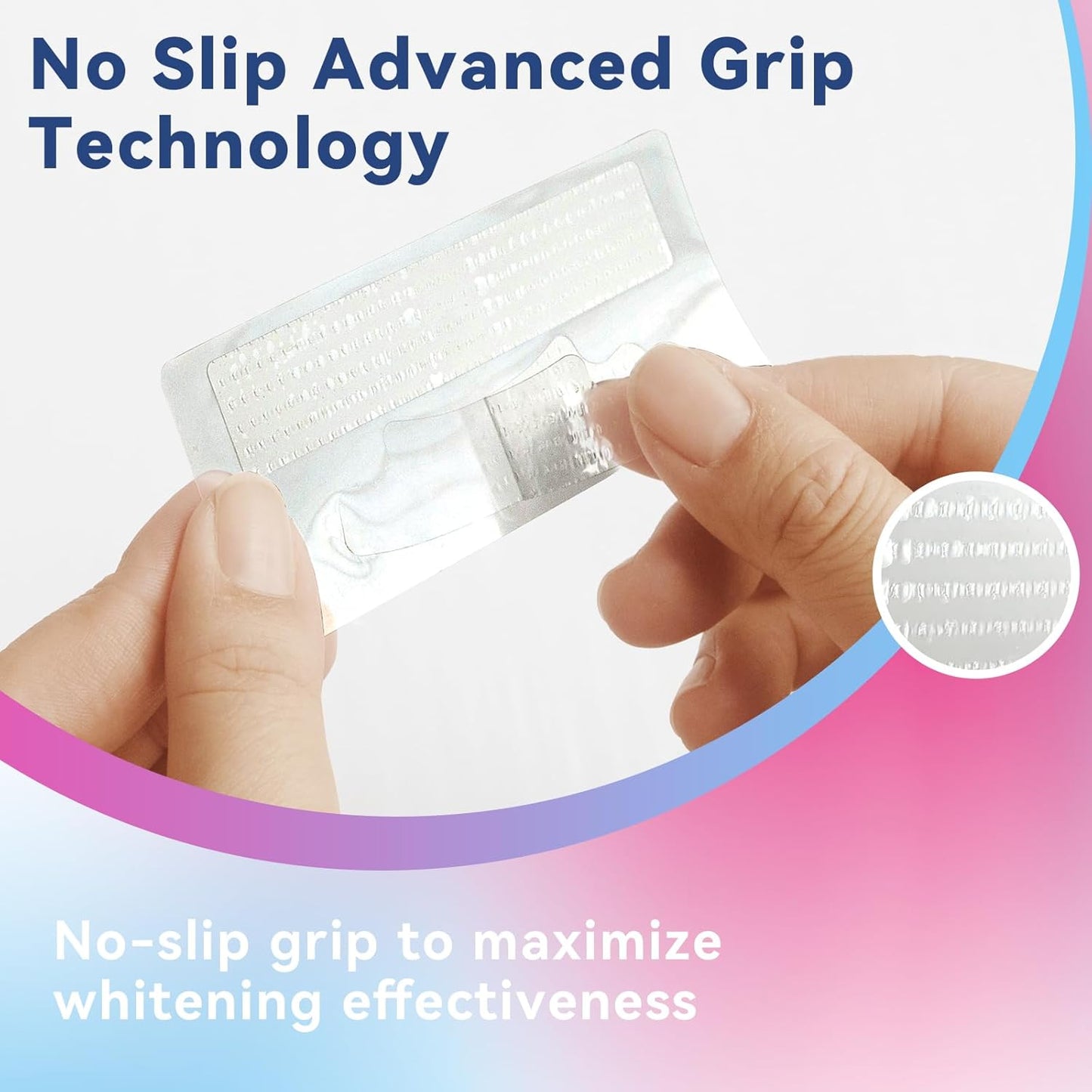 Teeth Whitening Strips, Non-Sensitive Formula for 5X Whiter Teeth Enamel-Safe, 28 Whitening Strips for Effective Dental Stain Removal, Achieve a Brighter Smile Removes Years of Stains