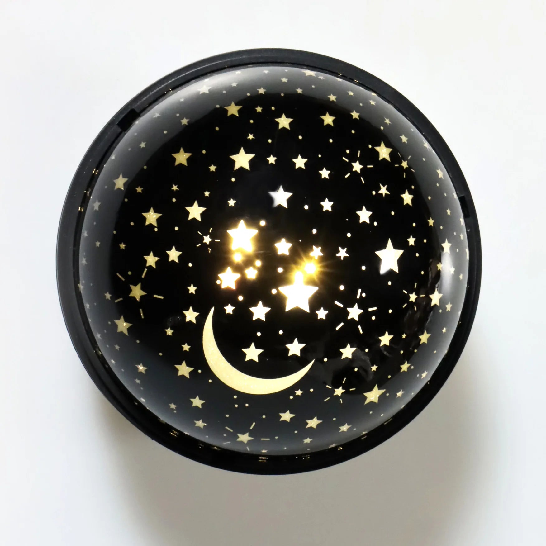 (2 Pack) Ez-Illuminations Indoor Battery Operated Multicolor LED Galaxy Table Top Projector Lamp with Timer